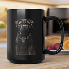 Cane Corso Coffee Mug - Perfect Gift for Dog Lovers, Black Mug, 15oz | Paws Up Life, LLC