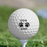 Dog Dad Golf Ball: Swing in Style with this Perfect Gift for Canine-Loving Dads - Golf Balls, 6pcs | Paws Up Life, LLC