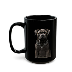 Cane Corso Coffee Mug - Perfect Gift for Dog Lovers, Black Mug, 15oz | Paws Up Life, LLC