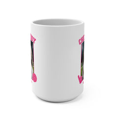 Pekinese Football Cheer Buddy Cheerleading Dog 15oz Large Coffee Mug Ceramic Drinkware Tea Washable | Paws Up Life, LLC