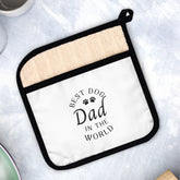 Best Dog Dad Pot Holder: A Must-Have Kitchen Essential for Pet-Loving Dads - Pot Holder with Pocket | Paws Up Life, LLC