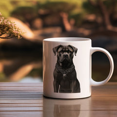 Cane Corso Mug: Showcase the Majestic Italian Breed with Every Sip - Perfect Gift for Dog Lovers, Dog Mom and Dad, Ceramic Mug 15oz | Paws Up Life, LLC