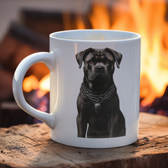 Cane Corso Mug: Showcase the Majestic Italian Breed with Every Sip - Perfect Gift for Dog Lovers, Dog Mom and Dad, Ceramic Mug 15oz | Paws Up Life, LLC