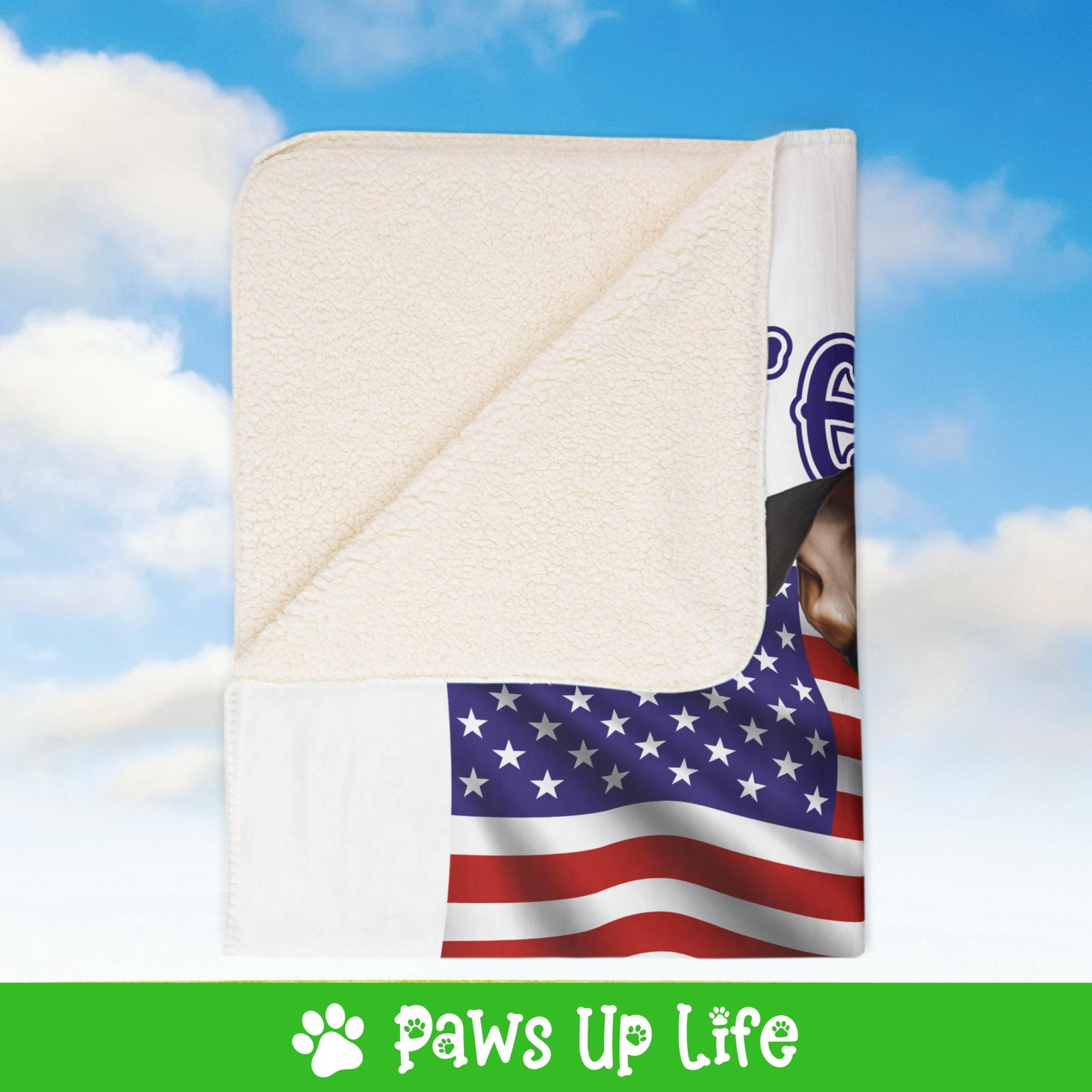 Miniature Pinscher Dog United We Love Fleece Sherpa Blanket - Perfect for Snuggling and Cozy Napping | Paws Up Life, LLC