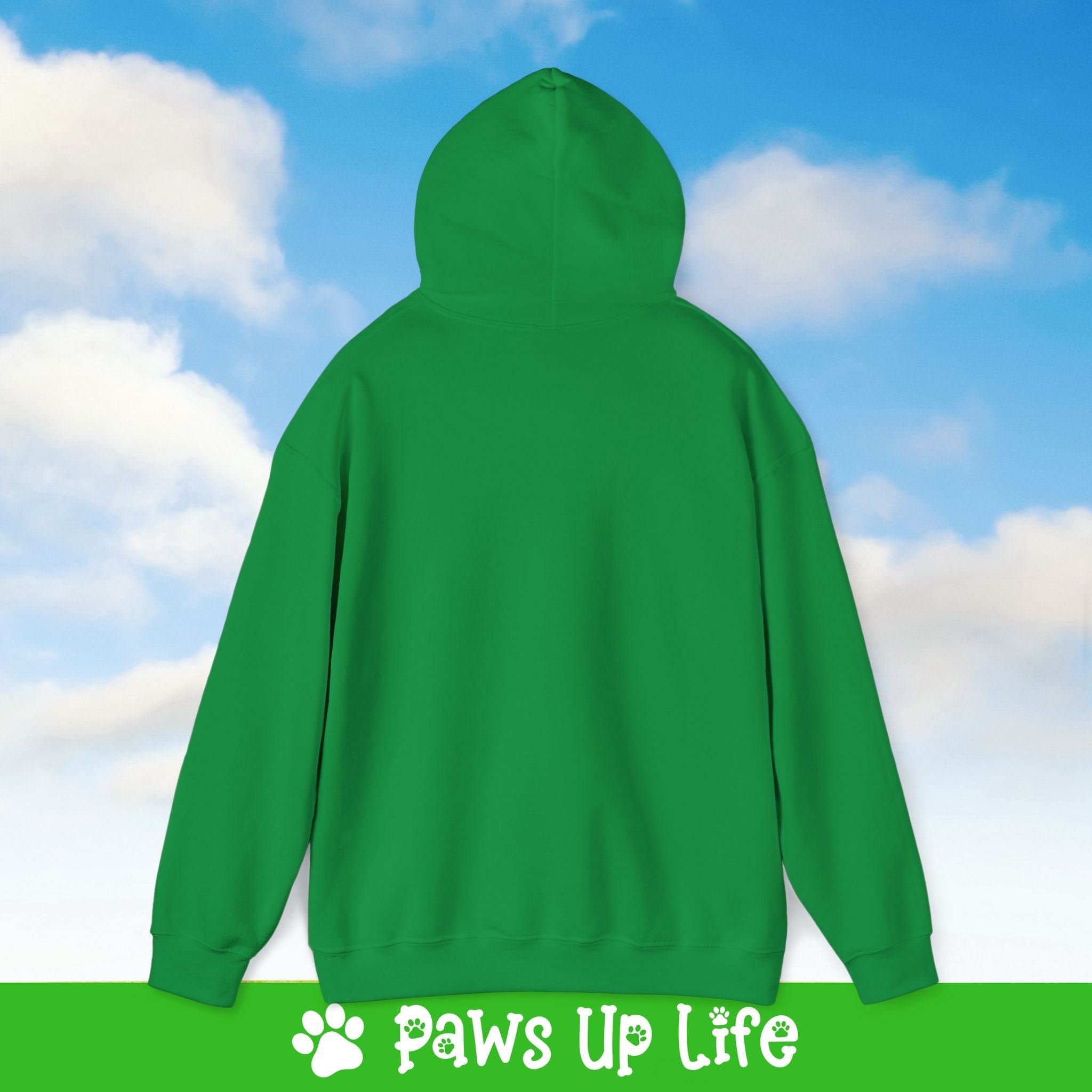 Shetland Sheepdog Football Cheer Buddy Cheerleading Dog Unisex Hoodie Hooded Sweatshirt Classic Comfy Cotton | Paws Up Life, LLC