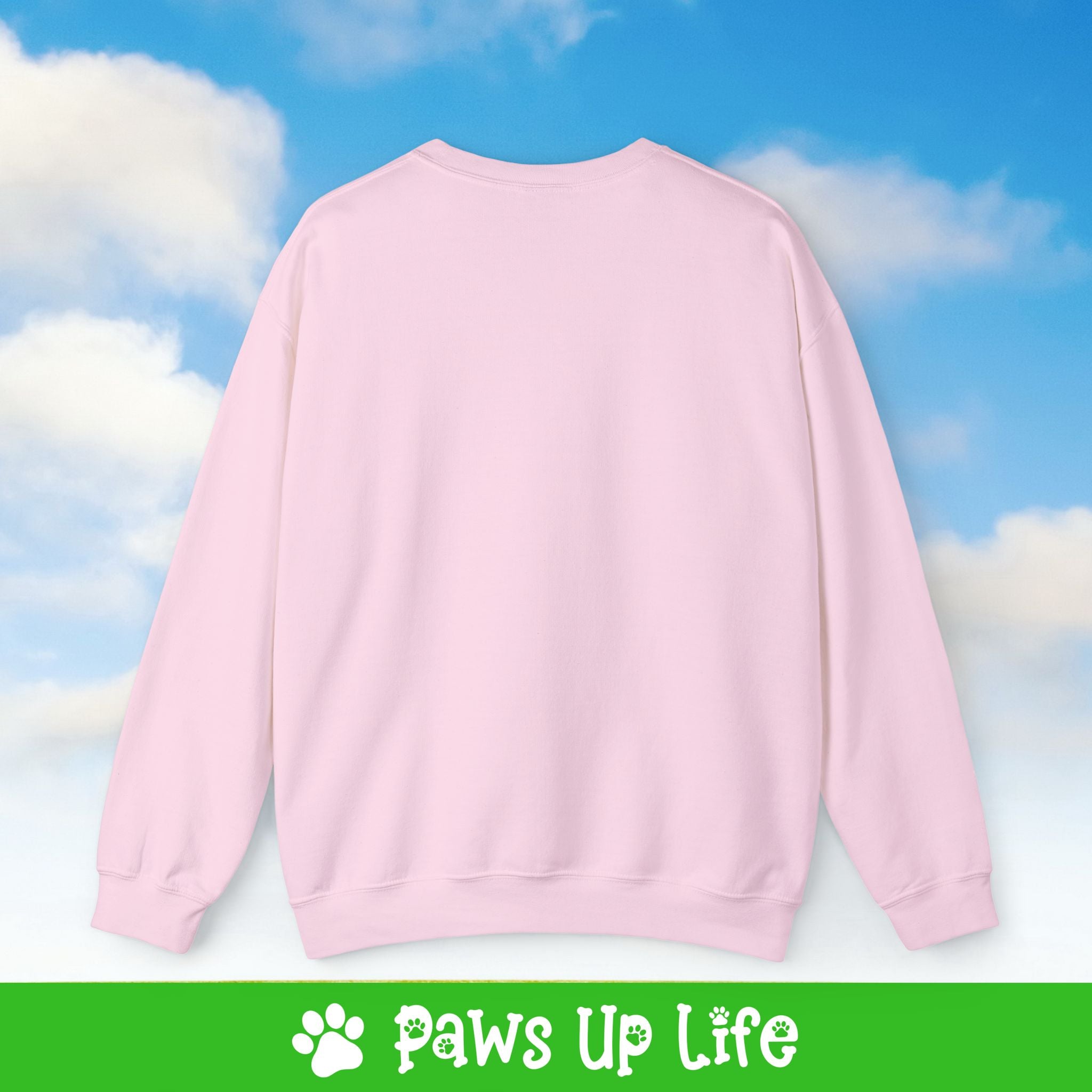 German Wirehaired Pointer Football Cheer Buddy Cheerleading Dog Crewneck Sweatshirt, Unisex Gift for Animal Lovers, Dog Mom Dad Sweatshirt, Cute Dog Lover Apparel, Fun Pet | Paws Up Life, LLC