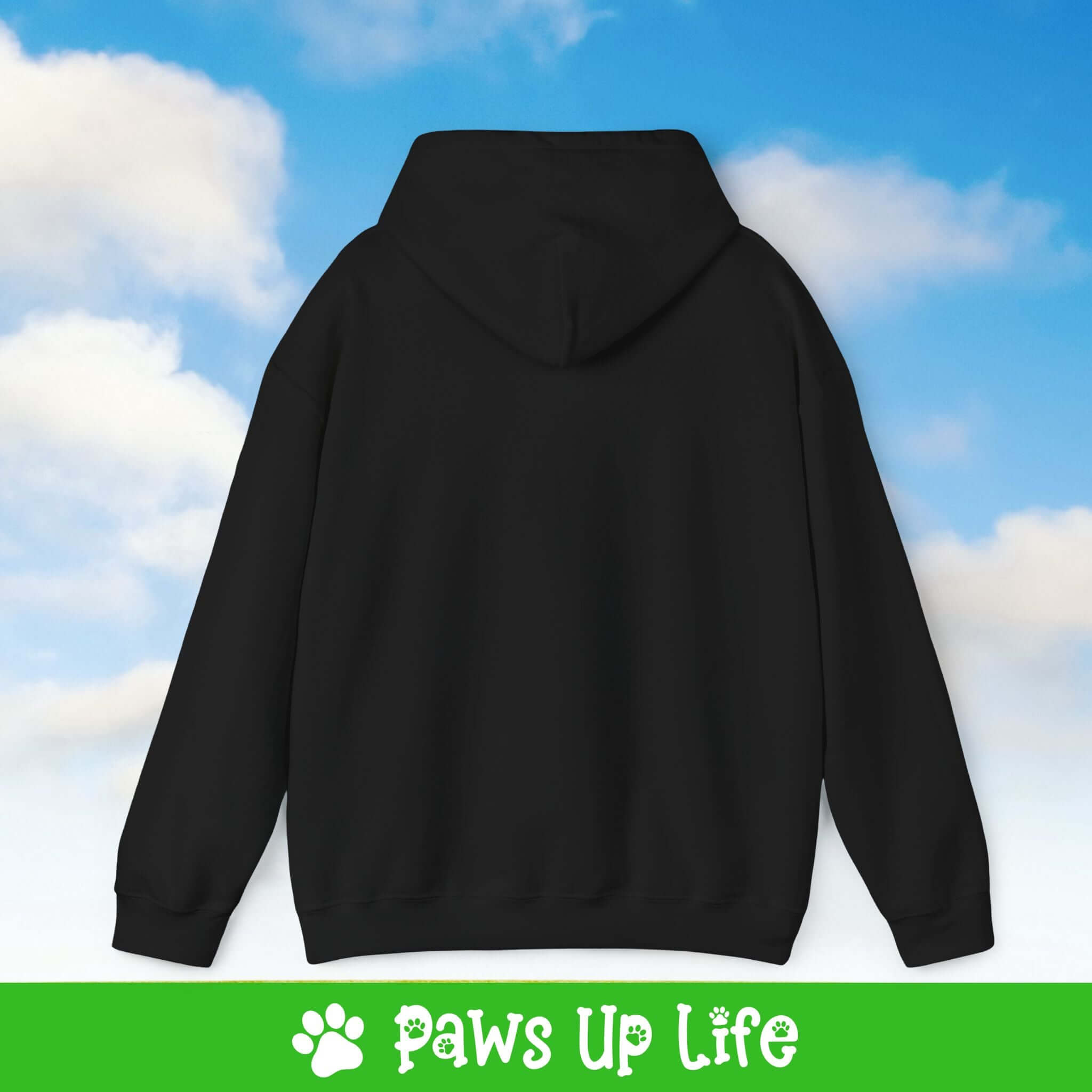 "United We Love" Vizsla Unisex Hoodie – Fun Patriotic Dog Lover Cozy Cotton Blend Hooded Sweater, Perfect Gift for Pet Parents!