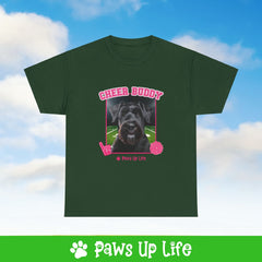 Giant Schnauzer Football Cheer Buddy Cheerleading Dog Tee, Shirt, Unisex Pet Lover Gift, Dog Mom Dad Tshirt, Animal Rescue Advocate, Cute Puppy Graphic Top Classic Collar | Paws Up Life, LLC