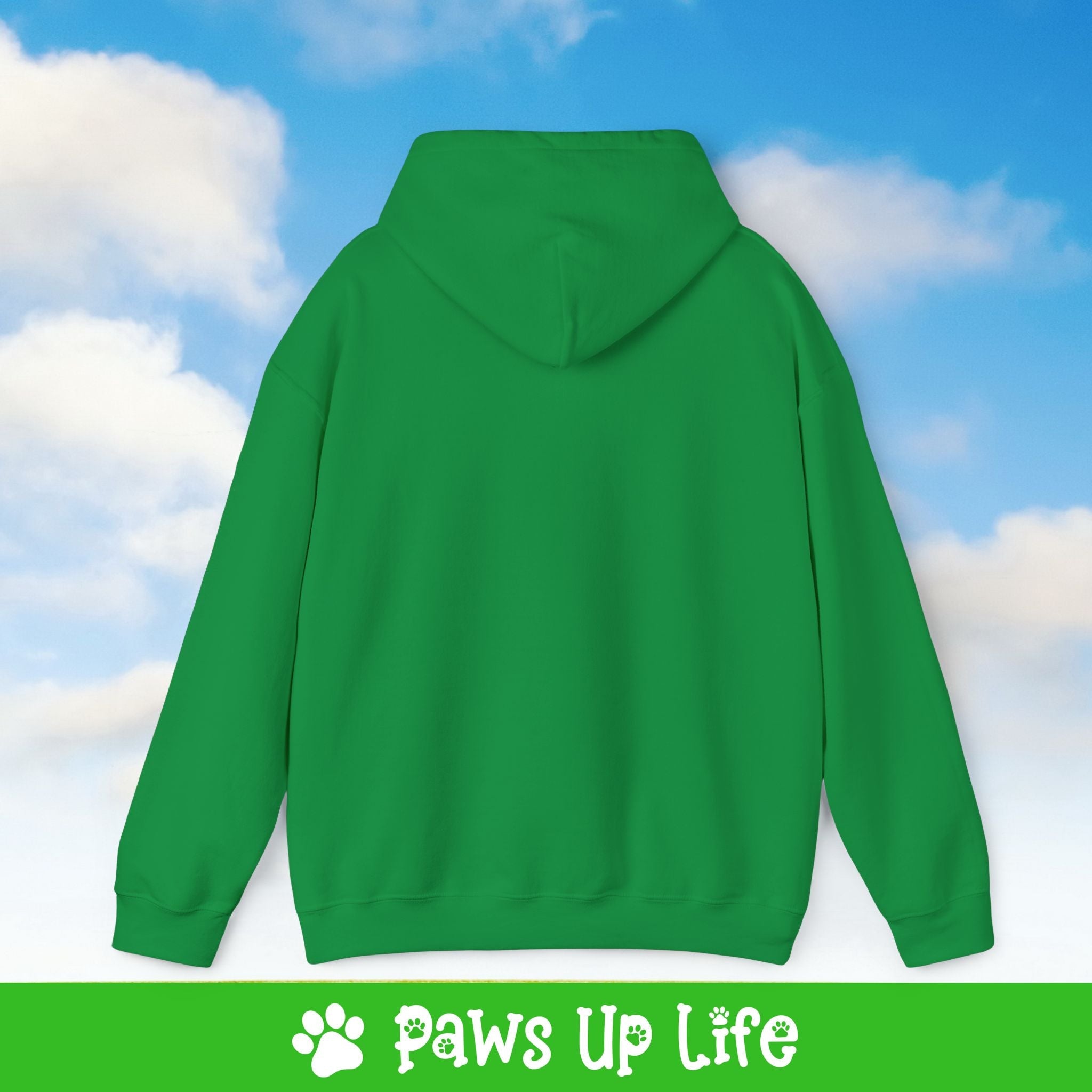 White Scottish Terrier Football Cheer Buddy Cheerleading Dog Unisex Hoodie Hooded Sweatshirt Classic Comfy Cotton | Paws Up Life, LLC