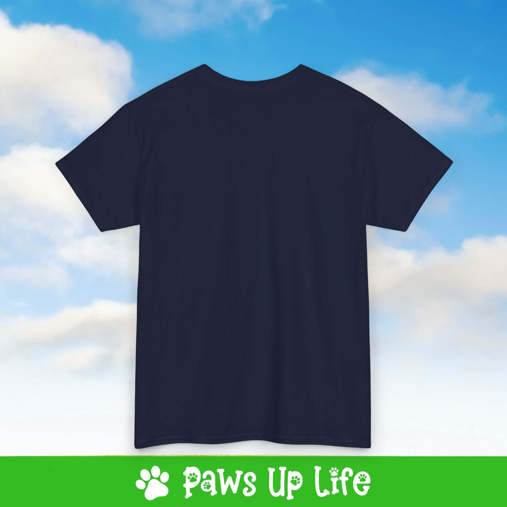 "United We Love" Vizsla Lover T-Shirt - Patriotic Dog Design Tee for Dog Lovers, Unisex Dog Mom & Dad Tee with Classic Collar - Cotton Fabric Tshirt | Paws Up Life, LLC