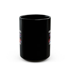 Celebrate Cane Corso Dog Patriotic Black Mug 15oz | Paws Up Life, LLC