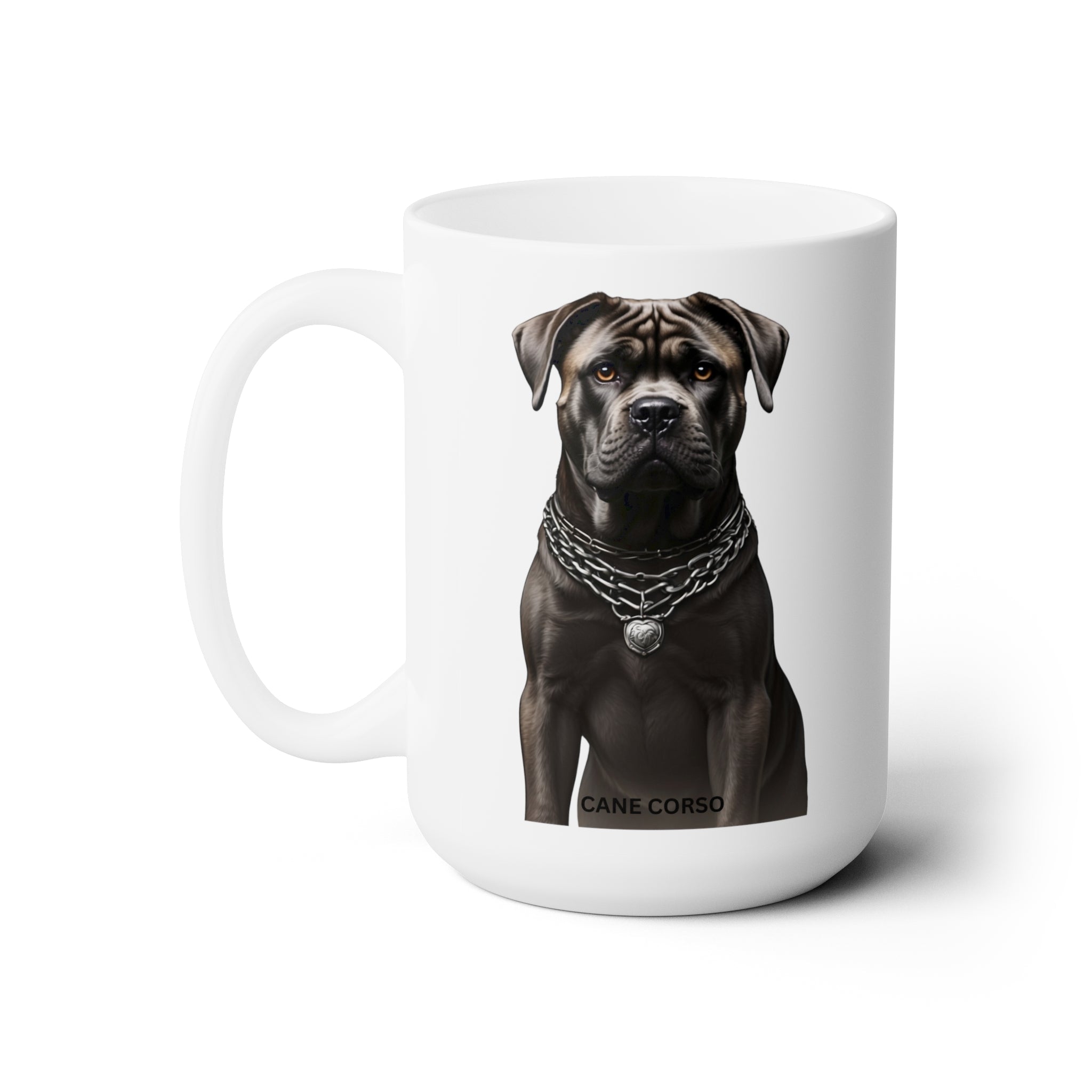 Cane Corso Mug: Showcase the Majestic Italian Breed with Every Sip - Perfect Gift for Dog Lovers,   Dog Mom and Dad,  Ceramic Mug 15oz | Paws Up Life, LLC