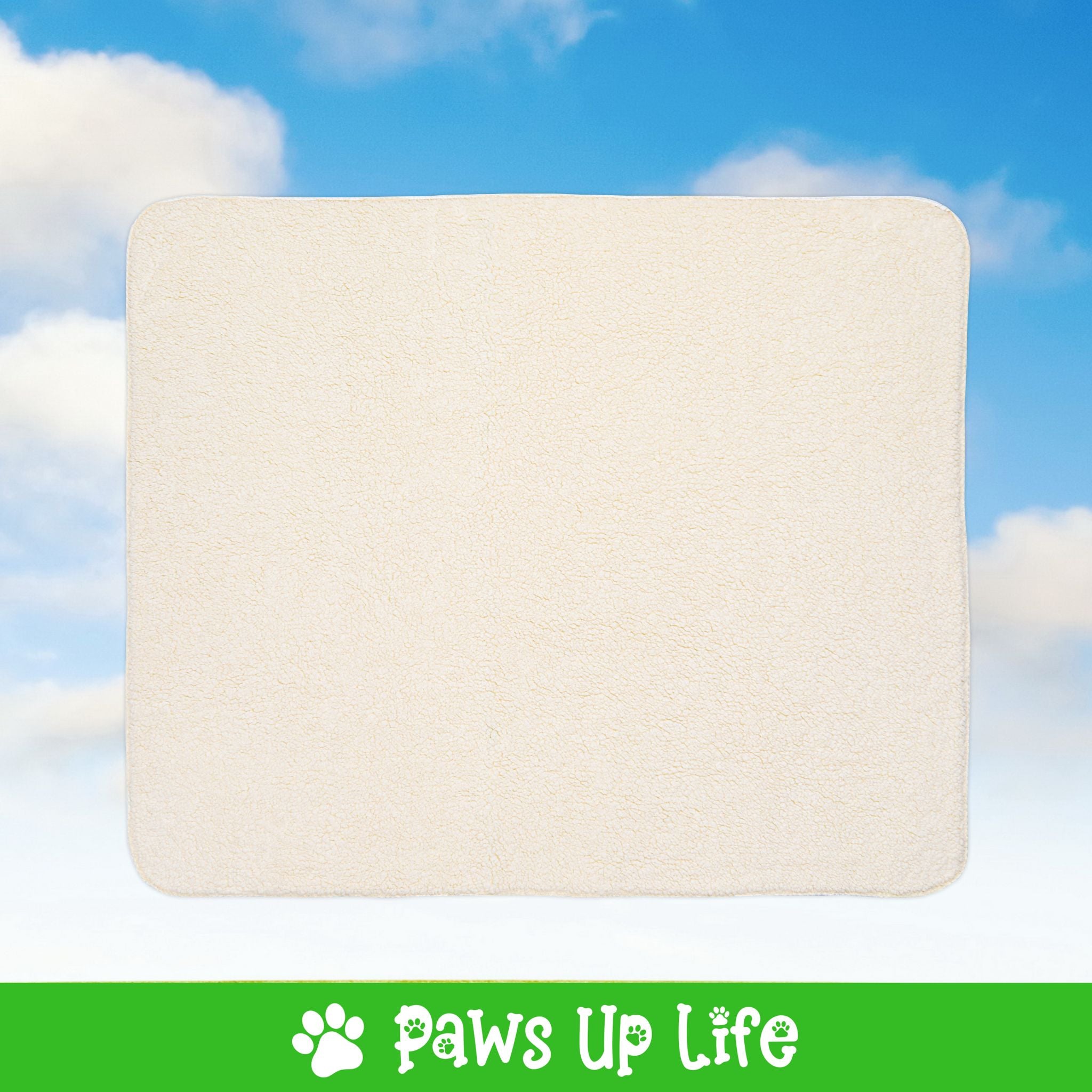 Bichon Frise Dog United We Love Fleece Sherpa Blanket - Perfect for Snuggling and Cozy Napping | Paws Up Life, LLC