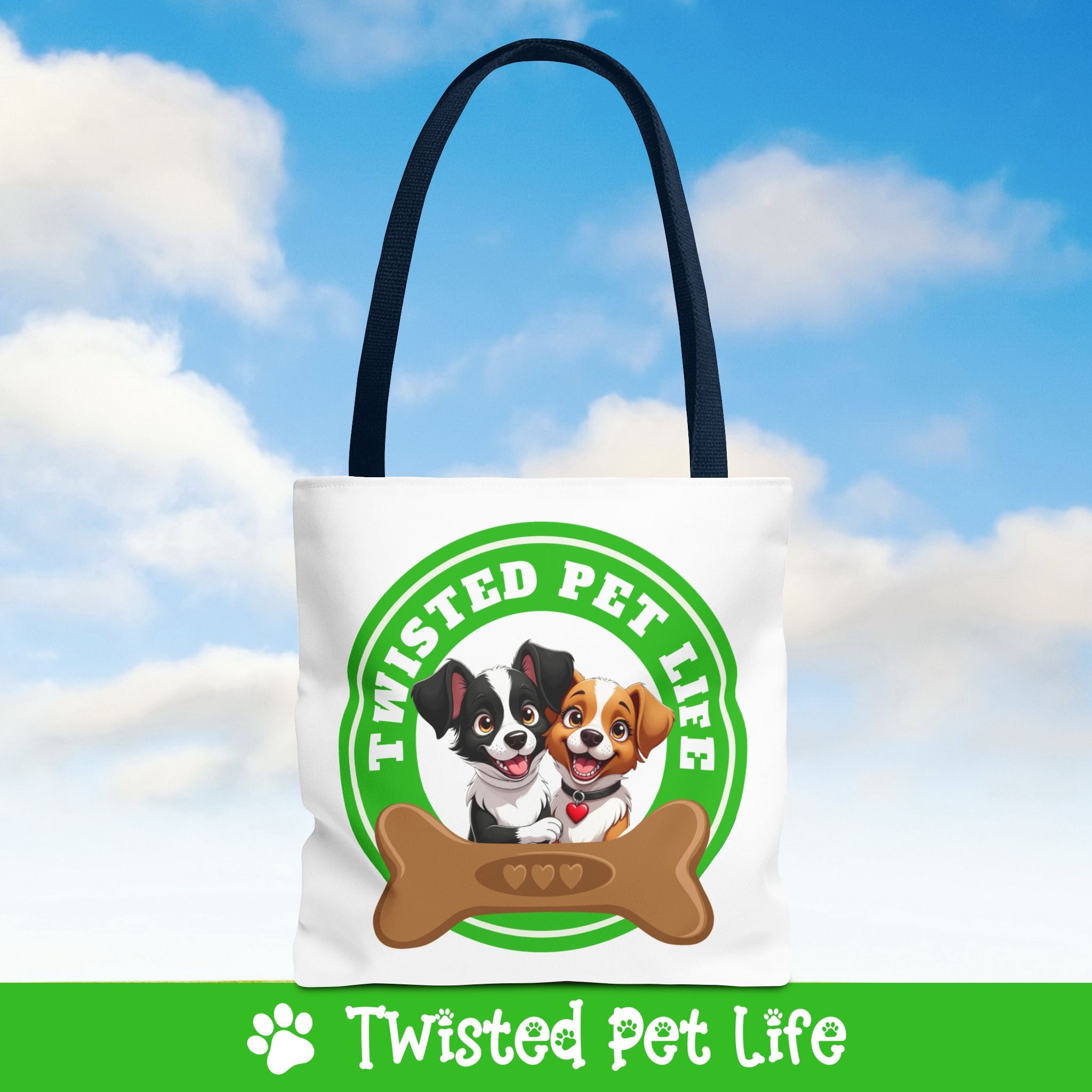 Twisted Pet Life Brand Tote Bag