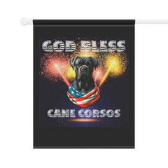 God Bless Cane Corso Patriotic Garden & House Banner | Paws Up Life, LLC