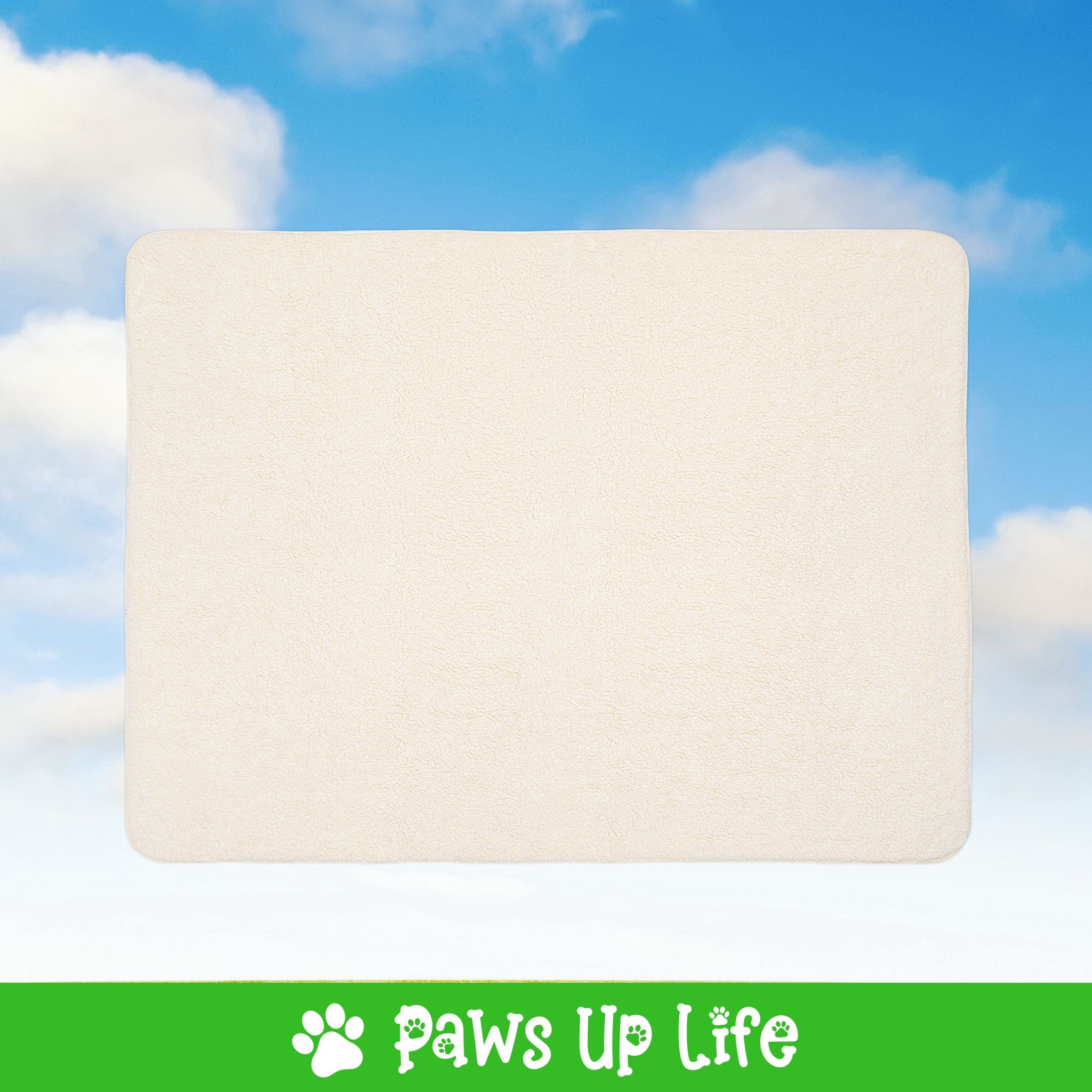 Miniature American Shepherd Dog United We Love Fleece Sherpa Blanket - Perfect for Snuggling and Cozy Napping | Paws Up Life, LLC