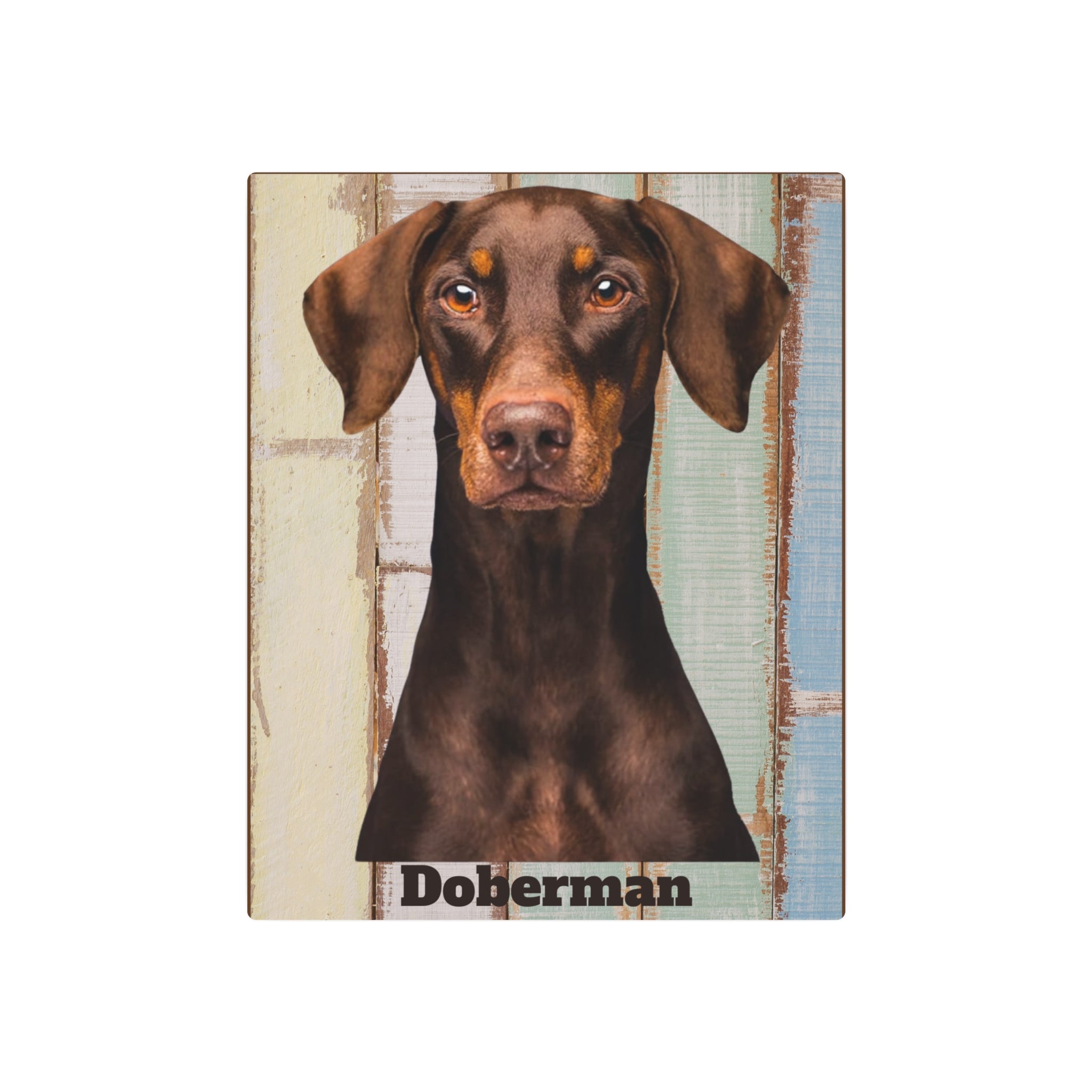 Doberman Metal Wall Art: Stunning Canine Décor for Dog Lovers | Premium Quality & Unique Design - Great Gift For Dog Mom Or Dad | Paws Up Life, LLC