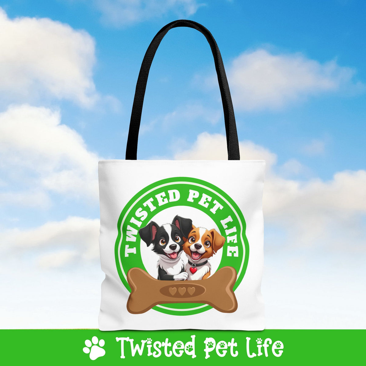 Twisted Pet Life Brand Tote Bag