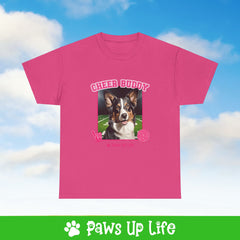 Cardigan Welsh Corgi Football Cheer Buddy Cheerleading Dog Tee, Shirt, Unisex Pet Lover Gift, Dog Mom Dad Tshirt, Animal Rescue Advocate, Cute Puppy Graphic Top Classic Collar