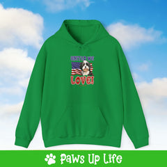 Havanese Dog United We Love Unisex Hoodie Hooded Sweatshirt Classic Comfy Cotton | Paws Up Life, LLC