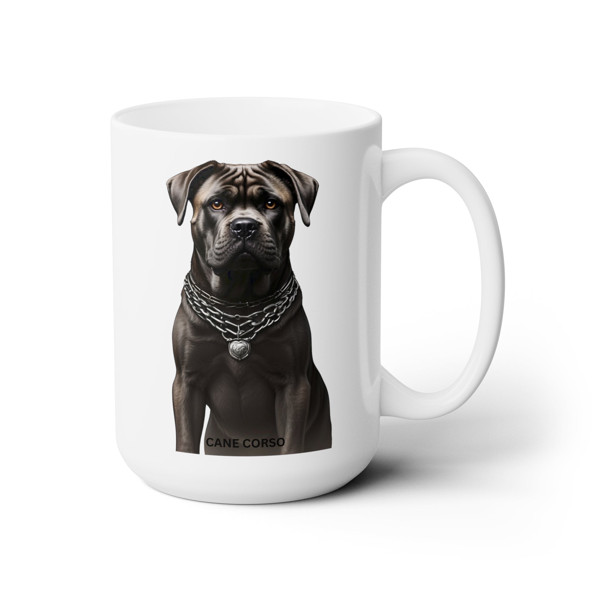 Cane Corso Mug: Showcase the Majestic Italian Breed with Every Sip - Perfect Gift for Dog Lovers,   Dog Mom and Dad,  Ceramic Mug 15oz | Paws Up Life, LLC