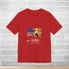 T-Shirt | Vote for My Dog Campaign Personalized TShirt Tee | Paws Up Life, LLC