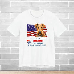 T-Shirt | Vote For My Dog Campaign Personalized TShirt Tee - White | Paws Up Life, LLC