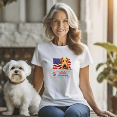 T-Shirt | Vote For My Dog Campaign Personalized TShirt Tee - White | Paws Up Life, LLC