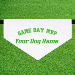 Bandana | Game Day MVP Dog Personalized Football Adjustable Bandana | Paws Up Life, LLC