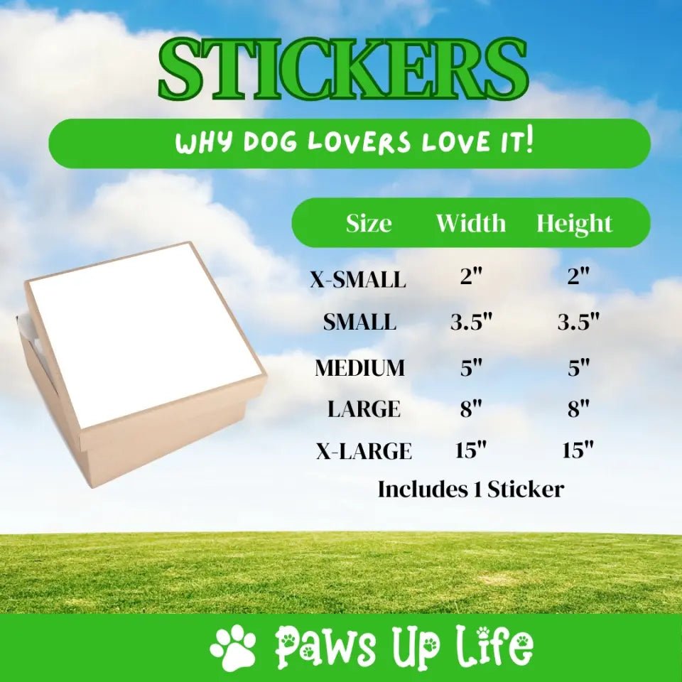 Stickers | Game Day MVP Dog Personalized Football Vinyl Stickers | Paws Up Life, LLC