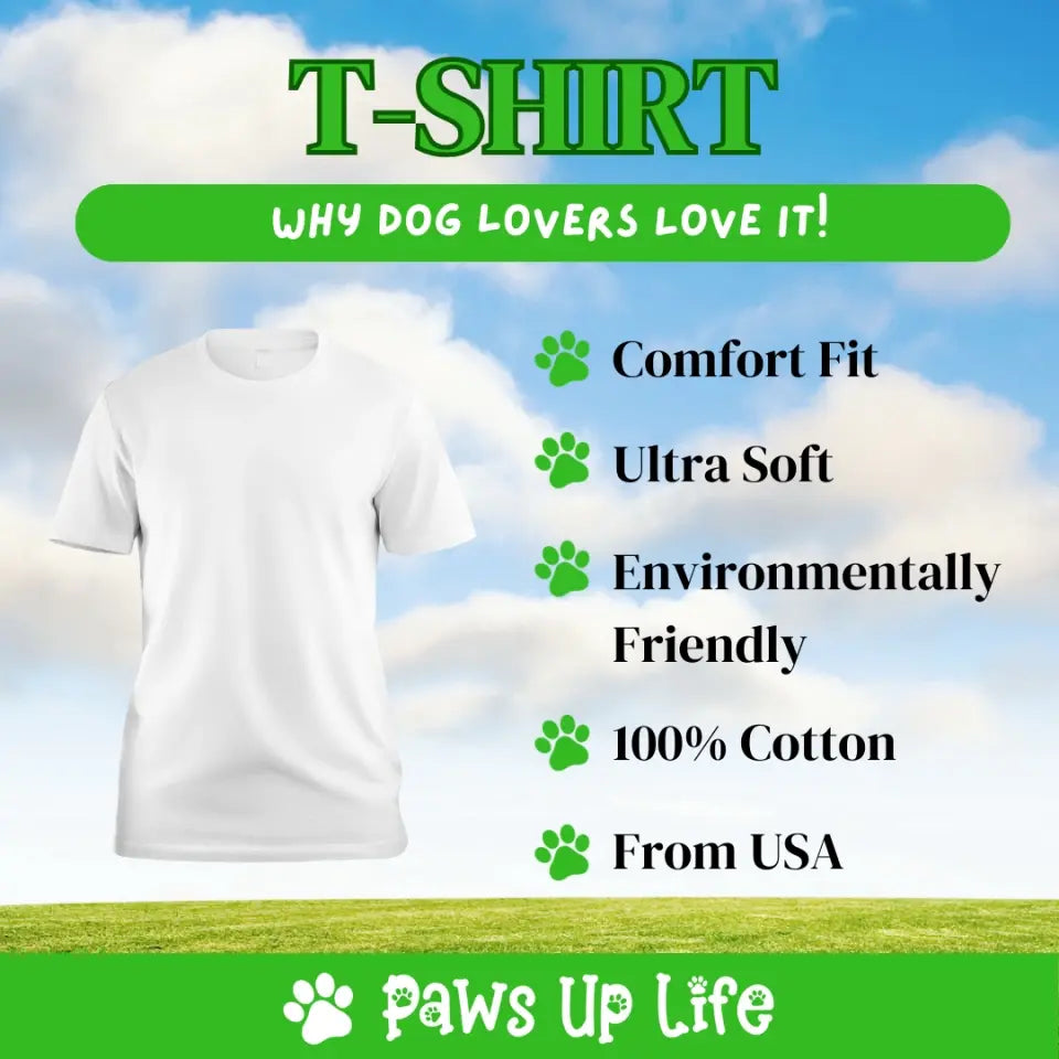 TShirt | Game Day MVP Football Dog Personalized T-Shirt Tee White | Paws Up Life, LLC