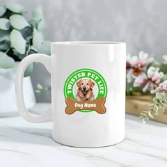 Twisted Pet Life Personalized 20oz Coffee Mug Cup for Dog Lovers