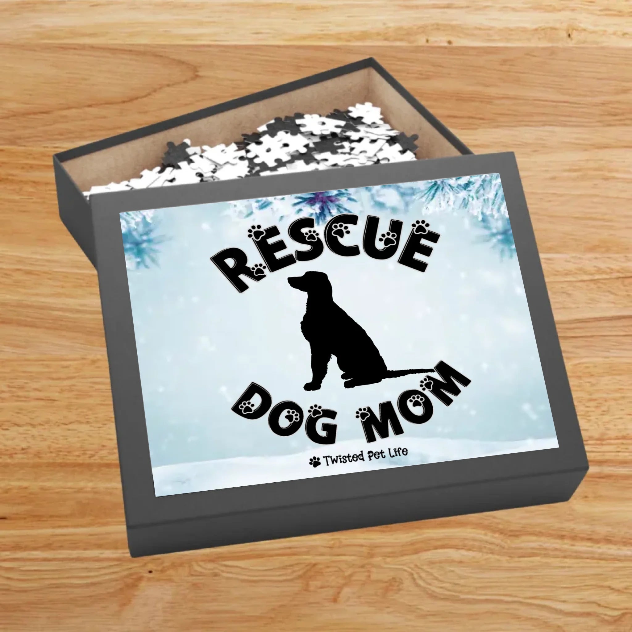 Puzzle mockup box