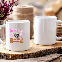 Coffee Mug | Dog Mom Personalized 20oz Coffee Mug