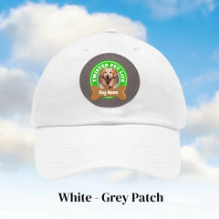 Hat - White - Grey Patch (1)