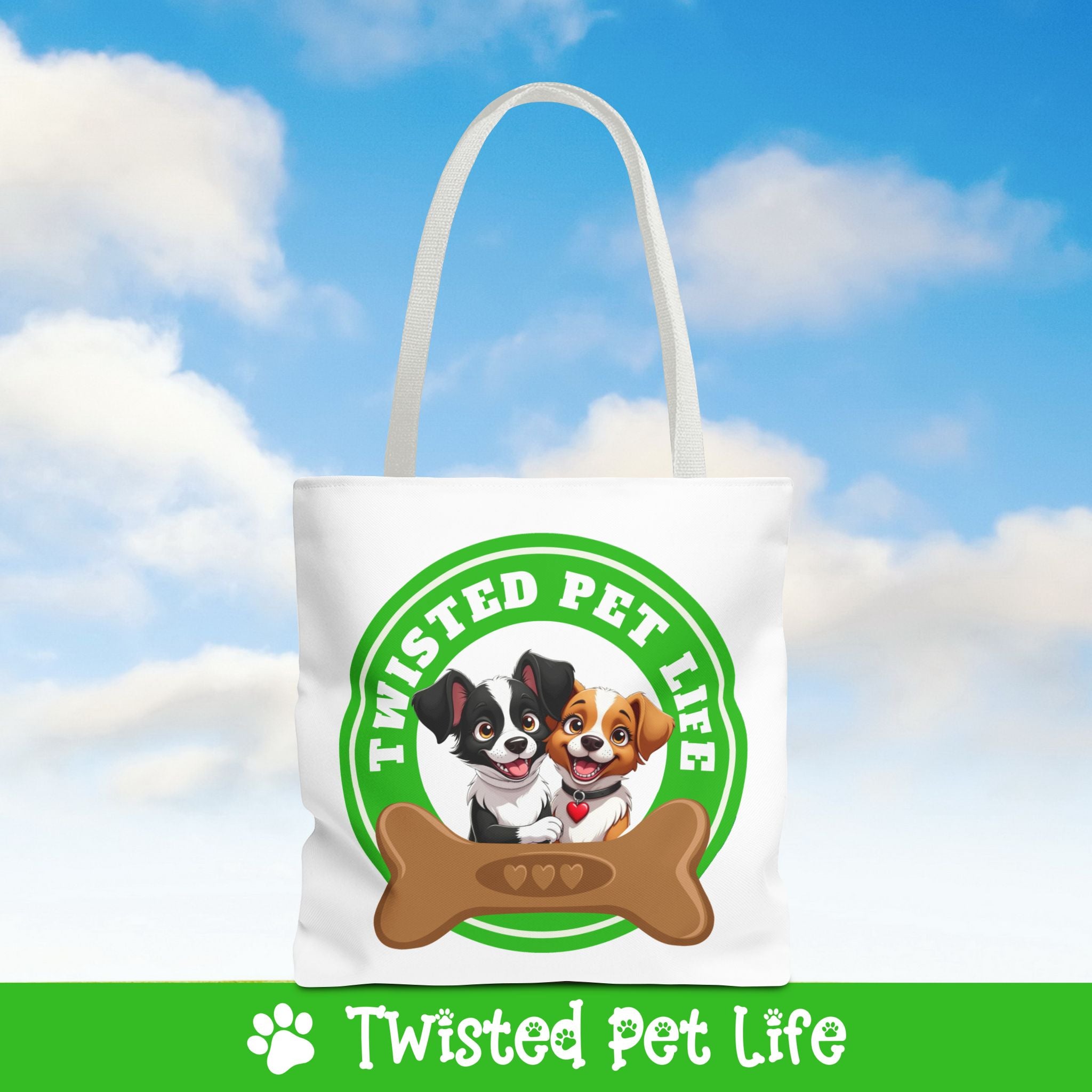 Twisted Pet Life Brand Tote Bag