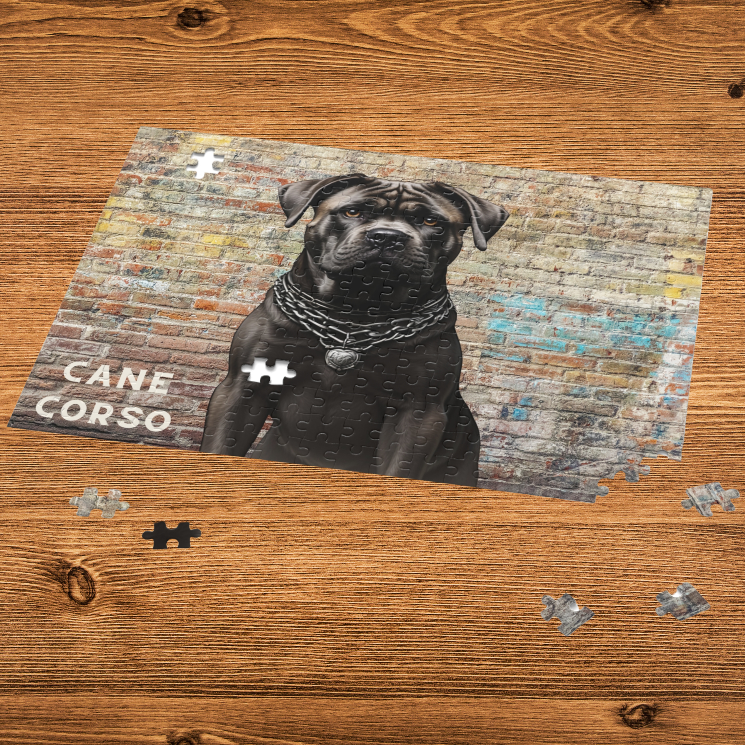 Cane Corso Puzzle - A Challenging Puzzle Featuring the Majestic Italian Breed - Perfect for Dog Lovers and Puzzle Enthusiasts! Choose from  (252 or 500-Pieces) Gift For Dog Mom or Dad, Adults and Kids | Paws Up Life, LLC