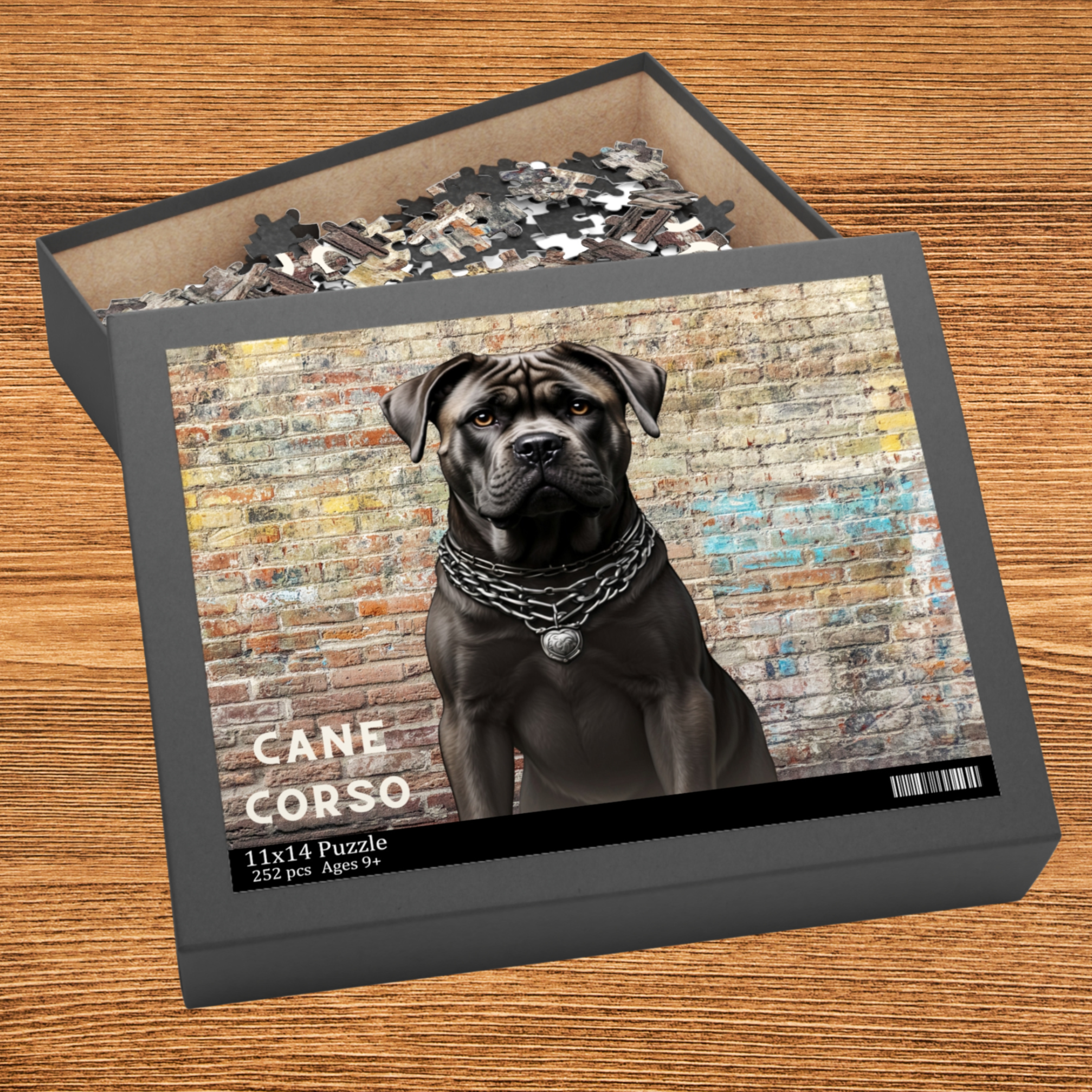 Cane Corso Puzzle - A Challenging Puzzle Featuring the Majestic Italian Breed - Perfect for Dog Lovers and Puzzle Enthusiasts! Choose from  (252 or 500-Pieces) Gift For Dog Mom or Dad, Adults and Kids | Paws Up Life, LLC