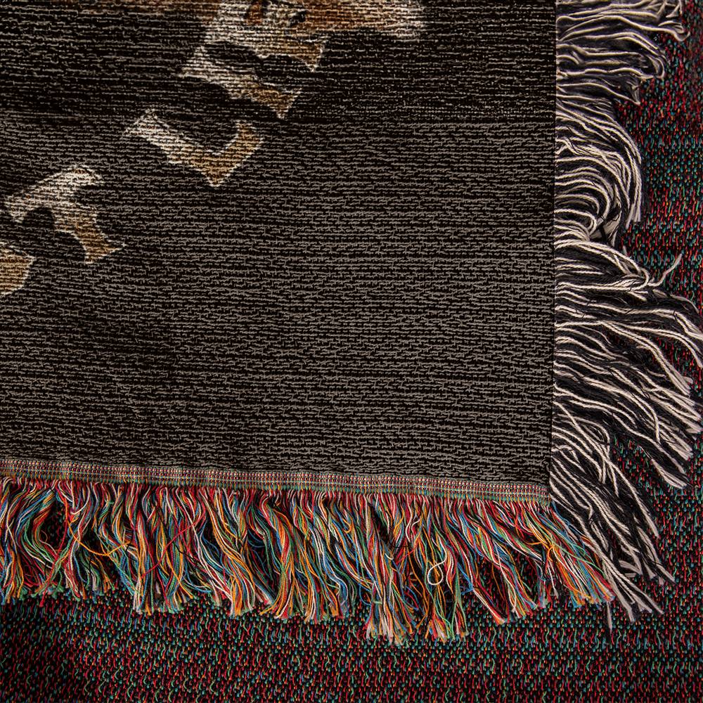 Dachshund Heirloom Brown Blanket: Premium Quality Wiener Dog Throw, Gift For Her, Gift For Him, Birthday, Mother's Day, Father's Day, Christmas | Paws Up Life, LLC