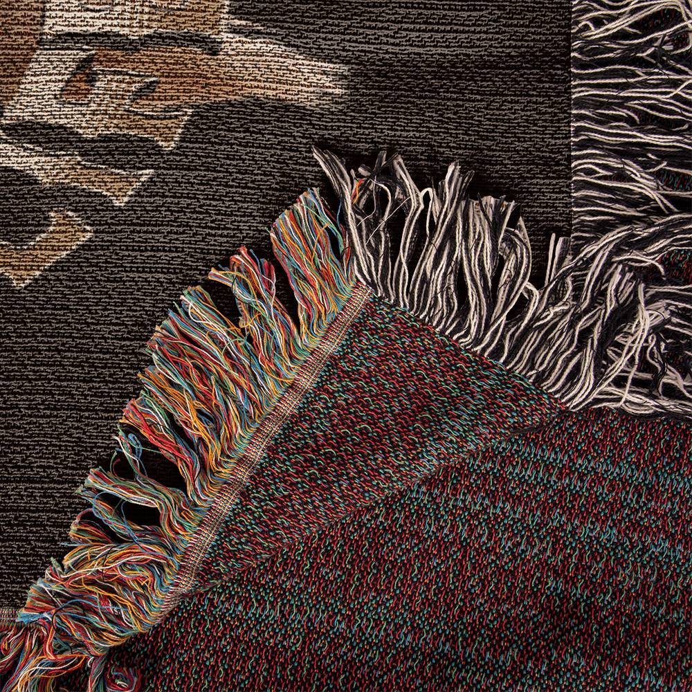 Dachshund Heirloom Brown Blanket: Premium Quality Wiener Dog Throw, Gift For Her, Gift For Him, Birthday, Mother's Day, Father's Day, Christmas | Paws Up Life, LLC