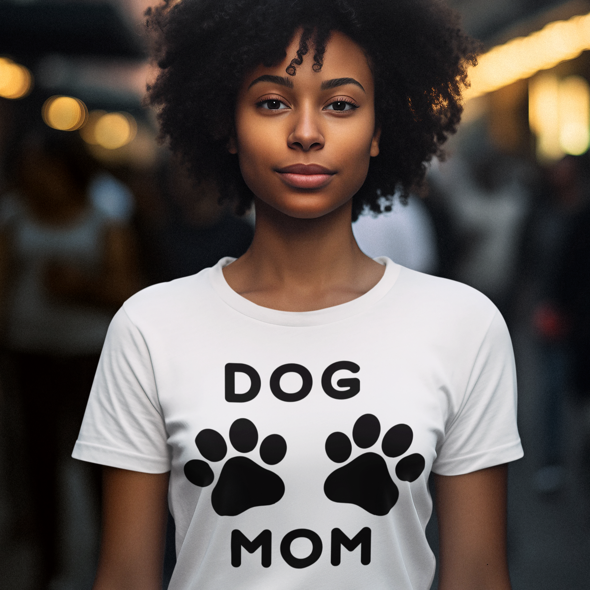 Dog Mom - Unisex Gildan T-Shirt for Adults | Perfect Gifts for Pet Lovers| Mother's Day, Birthday, Gift For Her | Paws Up Life, LLC