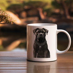 Cane Corso Mug: Showcase the Majestic Italian Breed with Every Sip - Perfect Gift for Dog Lovers,   Dog Mom and Dad,  Ceramic Mug 15oz | Paws Up Life, LLC