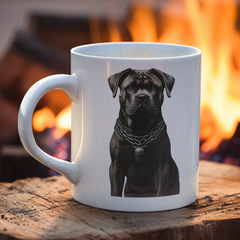 Cane Corso Mug: Showcase the Majestic Italian Breed with Every Sip - Perfect Gift for Dog Lovers,   Dog Mom and Dad,  Ceramic Mug 15oz | Paws Up Life, LLC