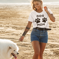 Dog Mom - Unisex Gildan T-Shirt for Adults | Perfect Gifts for Pet Lovers| Mother's Day, Birthday, Gift For Her | Paws Up Life, LLC